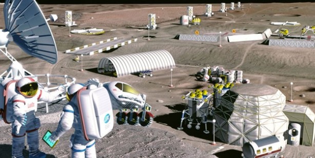 Foto - NASA, Ay’da kurulacak koloni için tarih verdi!