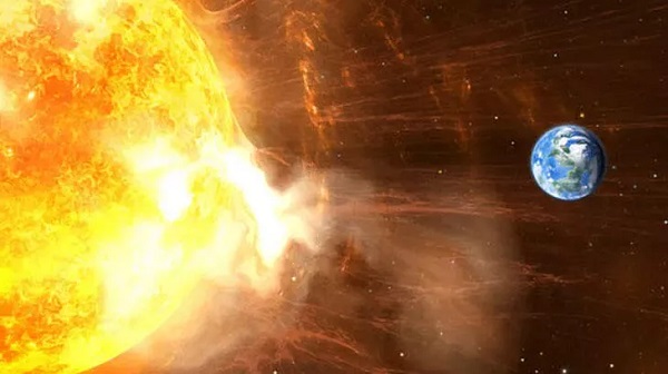 Foto - NASA paylaştı 14 kat daha büyük! Dünya karanlığa gömülebilir