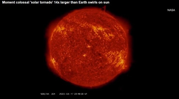 Foto - NASA paylaştı 14 kat daha büyük! Dünya karanlığa gömülebilir