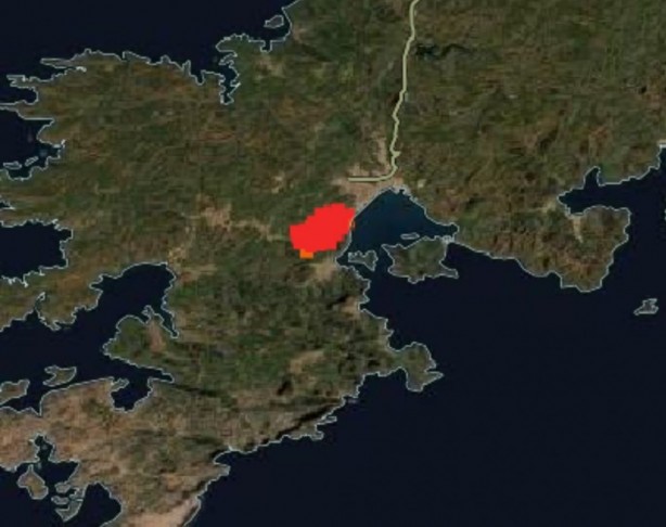 Foto - NASA Türkiye'deki orman yangınlarını görüntüledi