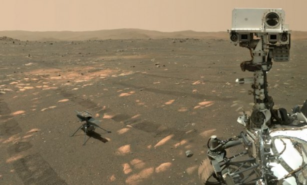 Foto - NASA'yı karıştıran olay! Mars’taki helikoptere ulaşılamıyor