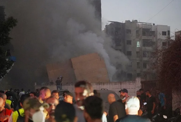 Foto - Nasrallah'ın suikasta uğradığı bina görüntülendi!