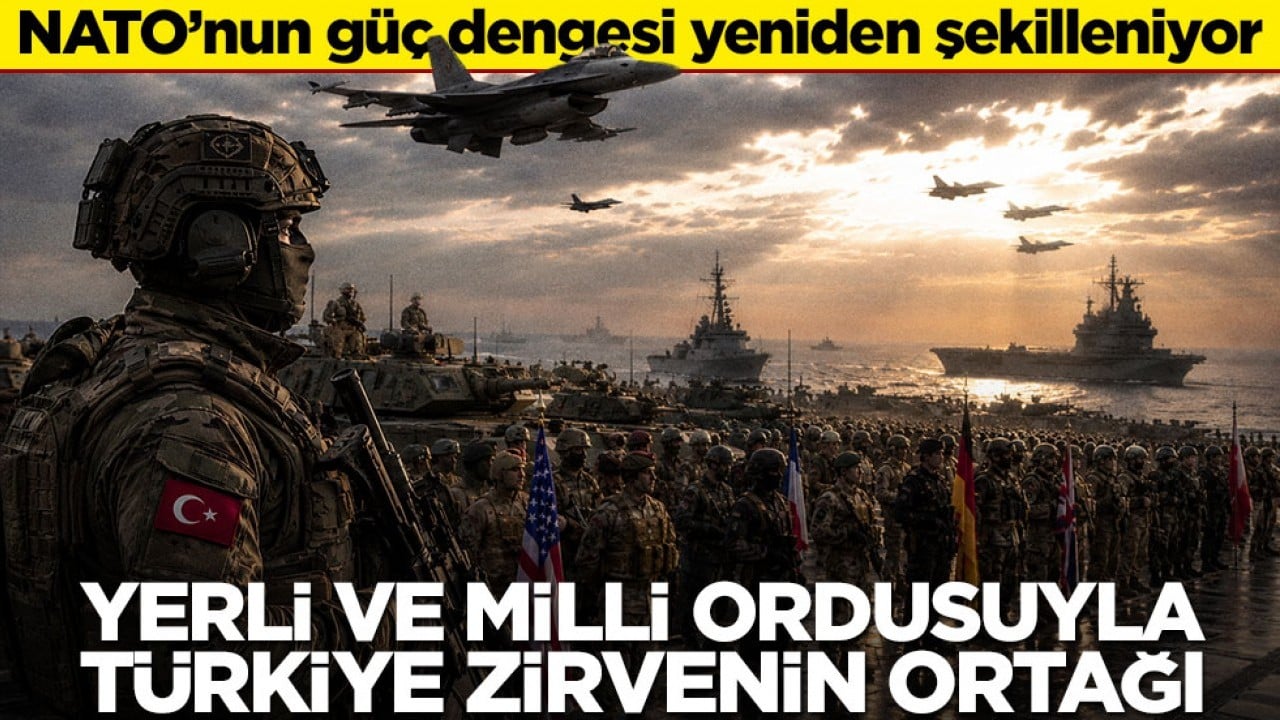 NATO'nun güç dengesi yeniden şekilleniyor! Yerli ve milli ordusuyla Türkiye zirvenin ortağı