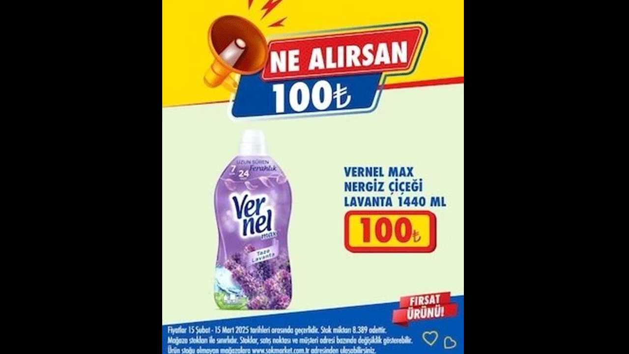 Foto - Ne alırsan 100 lira! ŞOK'tan dev indirim!