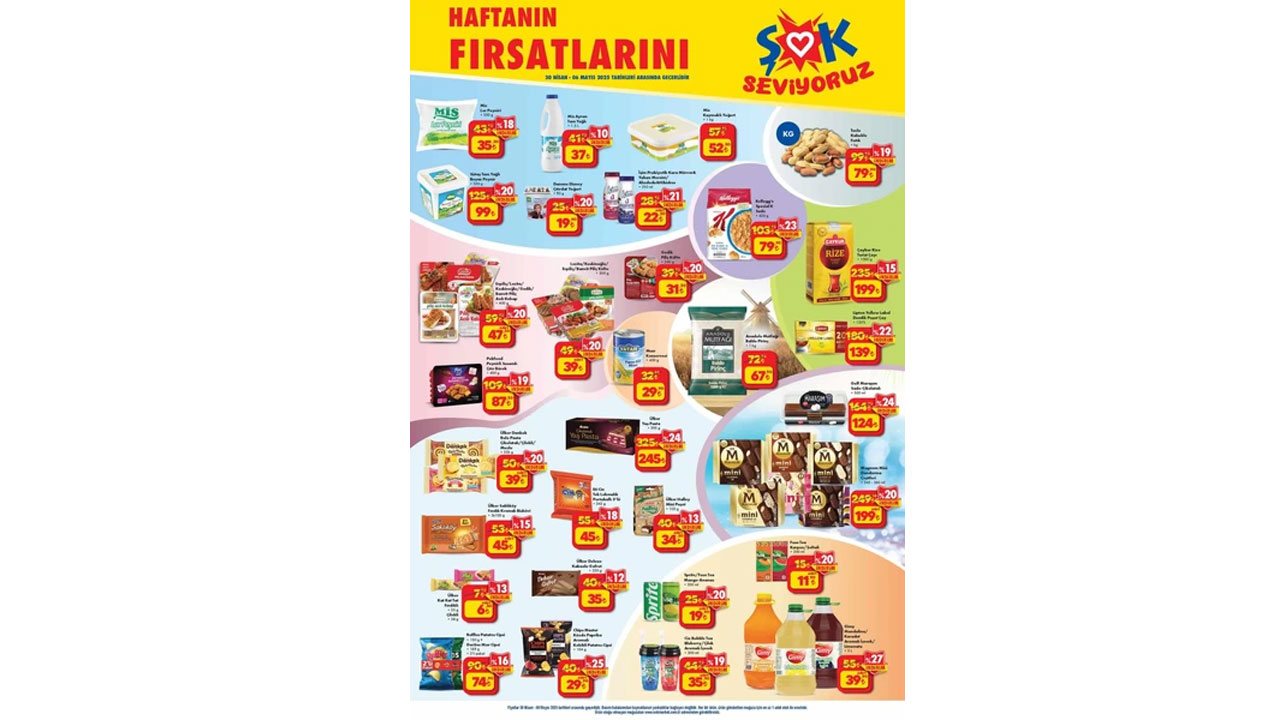Foto - Ne alırsan 25 TL’ye geliyor! ŞOK’ta 30 Nisan 2025 indirimleri şoke edecek