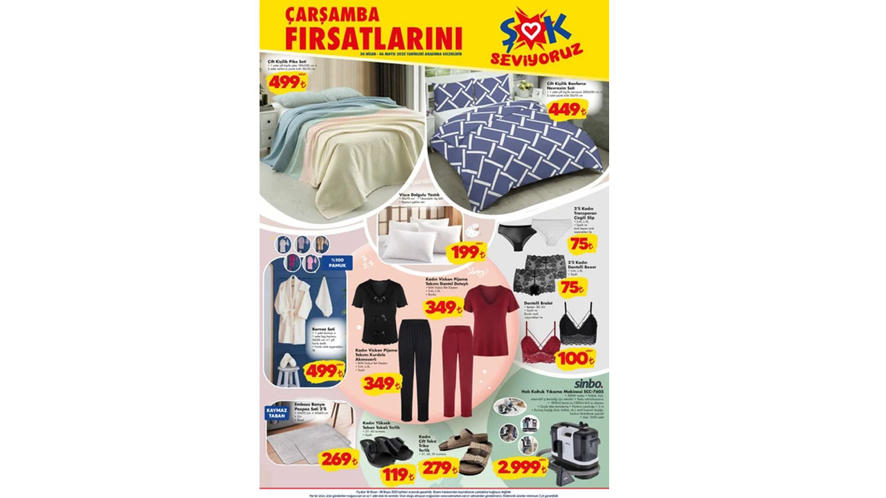 Foto - Ne alırsan 25 TL’ye geliyor! ŞOK’ta 30 Nisan 2025 indirimleri şoke edecek