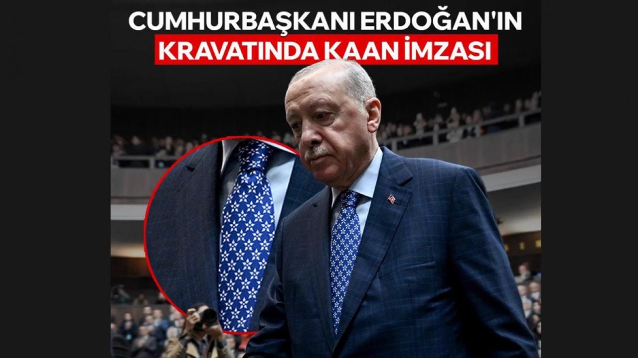 Foto - Ne anlama geliyor? Erdoğan’dan Anıtkabir’de dikkat çeken kravat
