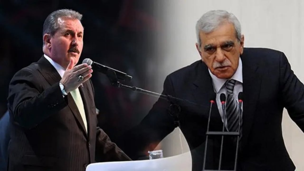 "Ne Kürdistan’ı lan" demişti! Ahmet Türk’ten Mustafa Destici’yi çılgına çevirecek sözler