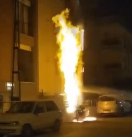 Foto - Ne olduğunu anlayamadılar! Beylikdüzü'nde gece gündüze döndü