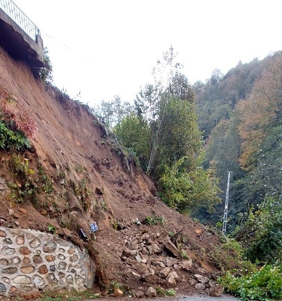 Foto - Ne olduysa sağanaktan sonra oldu! Rize’de korkunç görüntü