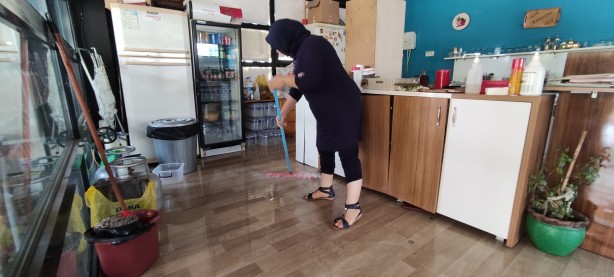 Foto - Ne yağmur ne de sel Böyle su basma sebebi görülmedi