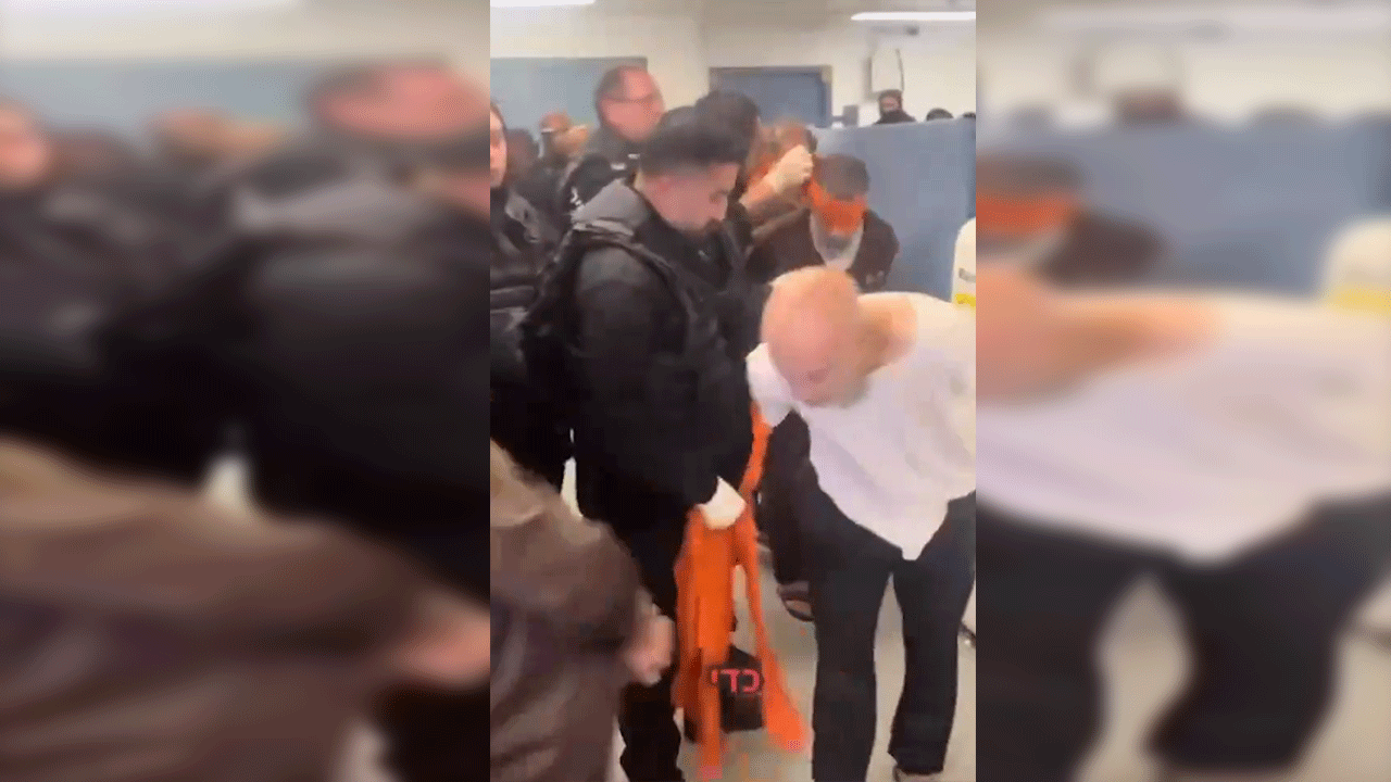 Foto - Necef Cezaevi’nden kan donduran görüntüler: İsrail, esir takası öncesi Filistinlilere işkence etti!