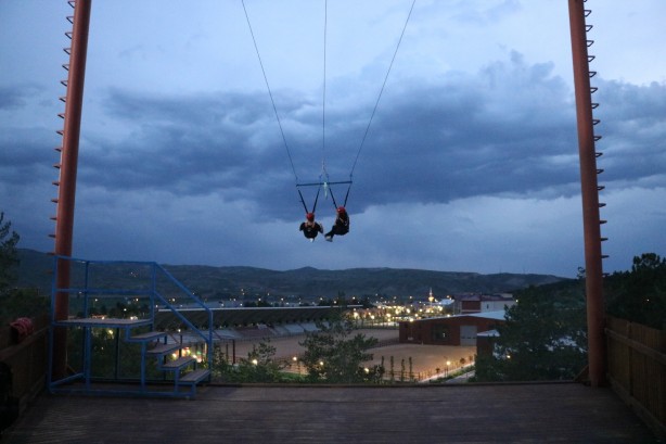 Foto - Nefes kesen dev salıncak, yürekleri ağza getiriyor