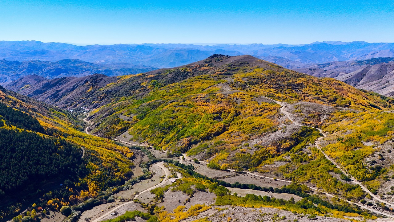 Nefes kesen sonbahar manzarası