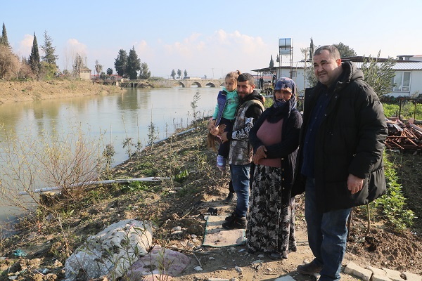 Foto - Nehir depremde evleri yutmuştu! 