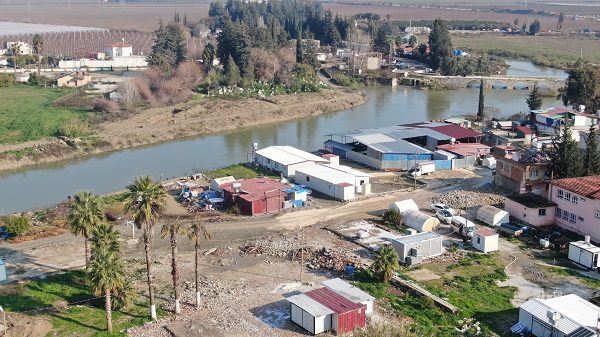 Foto - Nehir depremde evleri yutmuştu! 