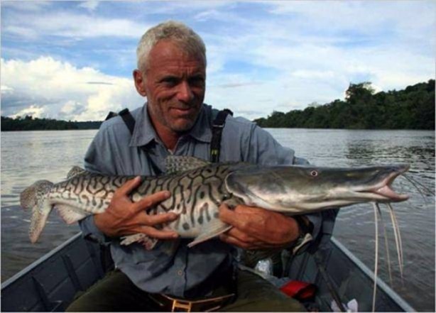 Foto - Nehirde yaşayan korkunç balıklar