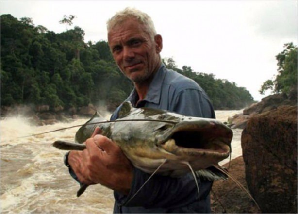 Foto - Nehirde yaşayan korkunç balıklar