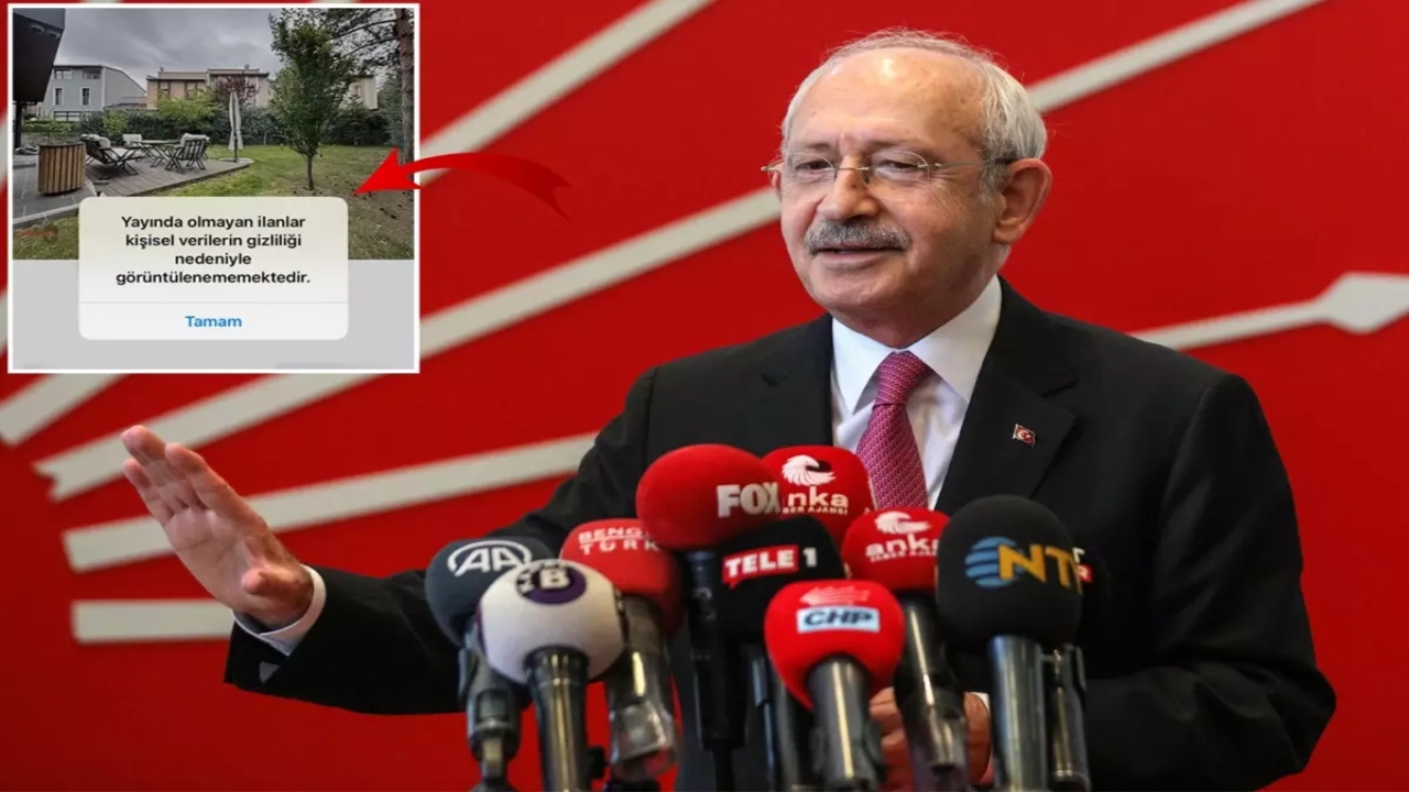 "Neler oluyor" dedirten "Kılıçdaroğlu" gelişmesi! Ortalığı karıştıran ilan apar topar kaldırıldı