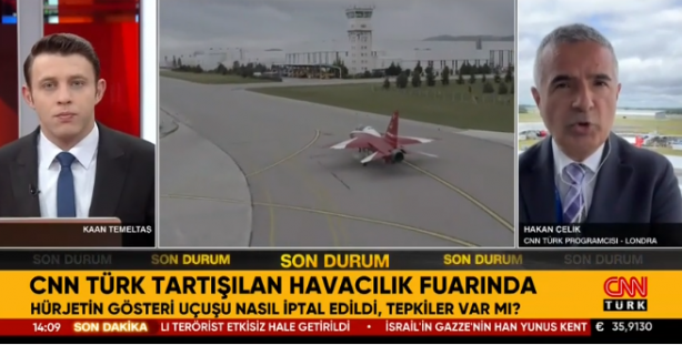 Foto - Neler oluyor? Hürjet'in İngiltere'deki uçuşu iptal edildi