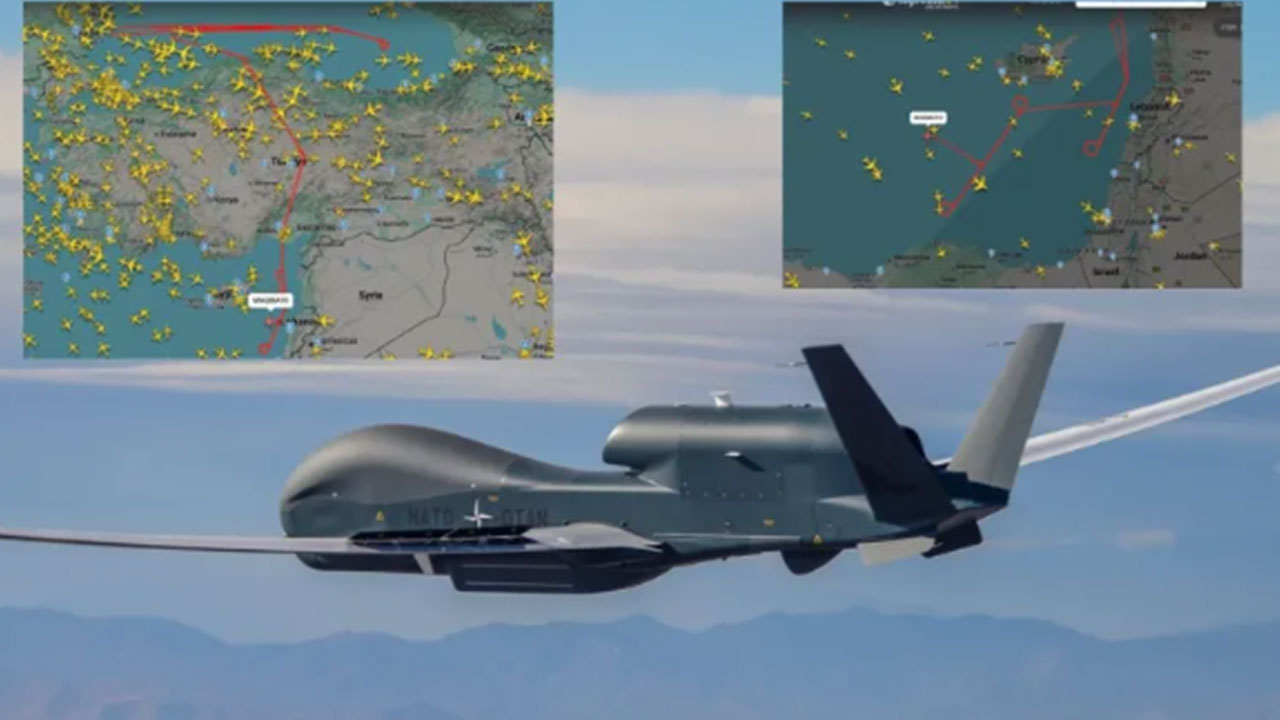 Neler oluyor: İstihbarat İHA'sı 7600 kodunu gönderip Türk hava sahasına girdi