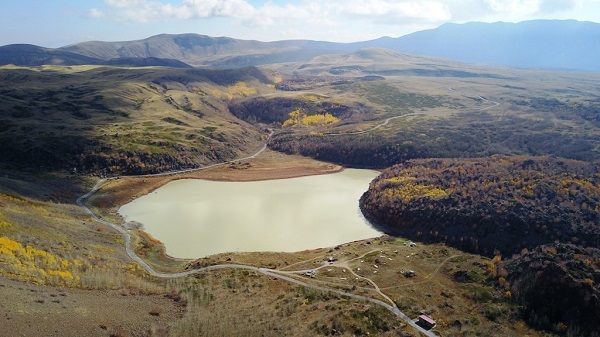 Foto - Nemrut Gölü güzelliğiyle mest etti