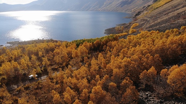 Foto - Nemrut Gölü güzelliğiyle mest etti