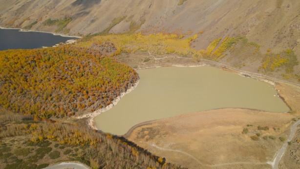 Foto - Nemrut Krater Gölü’nde eşsiz sonbahar görüntüsü