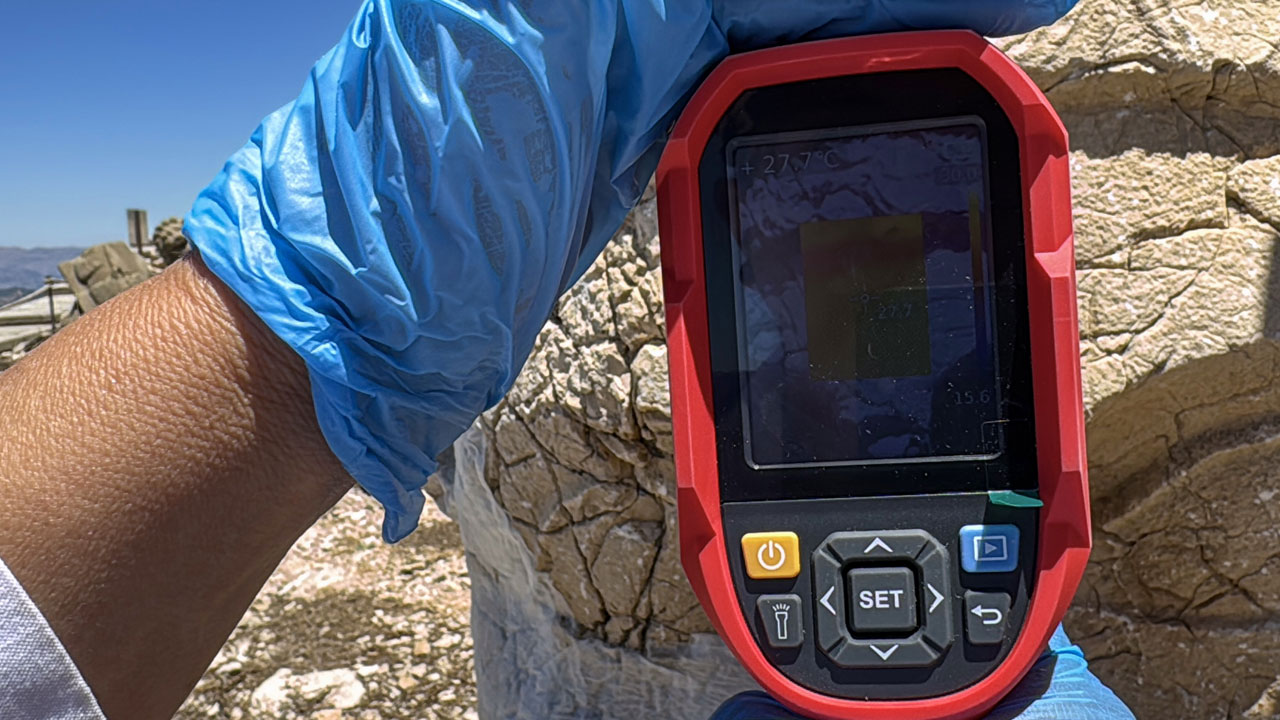 Foto - Nemrut’ta tarih korunuyor: Dev heykellere nano kalkan