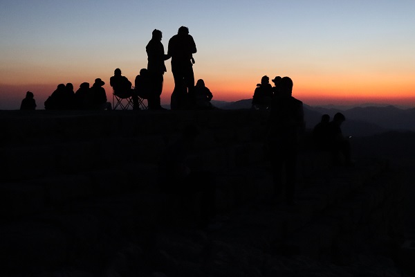 Foto - Nemrut'ta turist yoğunluğu yaşanıyor