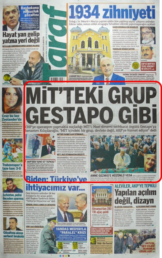 Foto - "Nerenize batıyor" denilen yeminleri değiştiriyorlar ama Sözcü'de tık yok