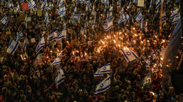 Foto - Netanyahu’ya beklemediği tehdit: İsrail sokaklarını yakarız