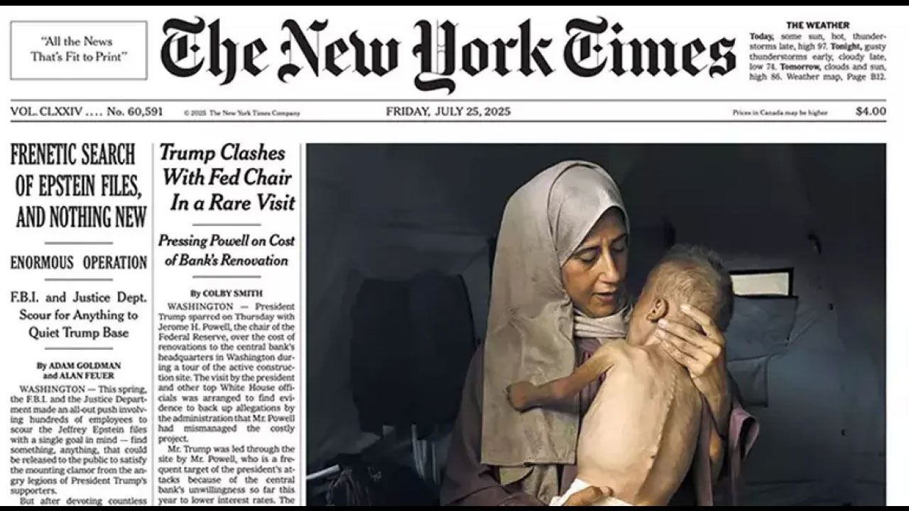 Foto - New York Times'ın haberi İsrail'i titretti! Gerçekler ortaya çıkınca saldırı başlattılar