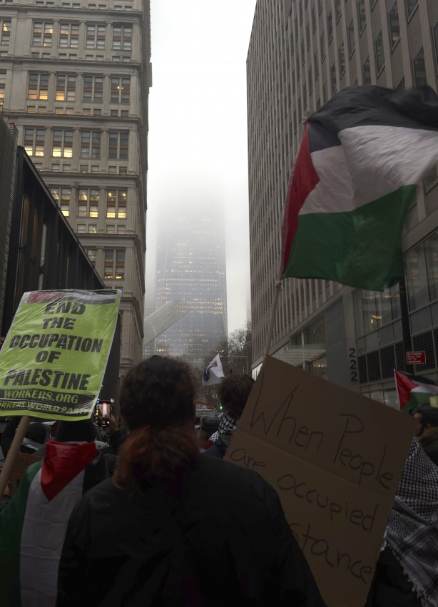 Foto - New York'ta binlerce kişi Filistin için sokakta