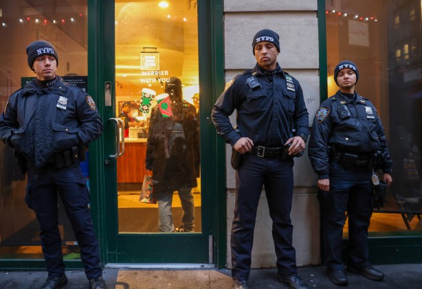 Foto - New York'ta binlerce kişi Filistin için sokakta