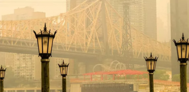 Foto - New York'ta evini satan satana... Halk şehirden kaçıyor, her yer kırmızıya büründü!