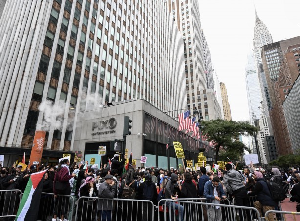 Foto - New York'ta Filistin'e destek gösterisi