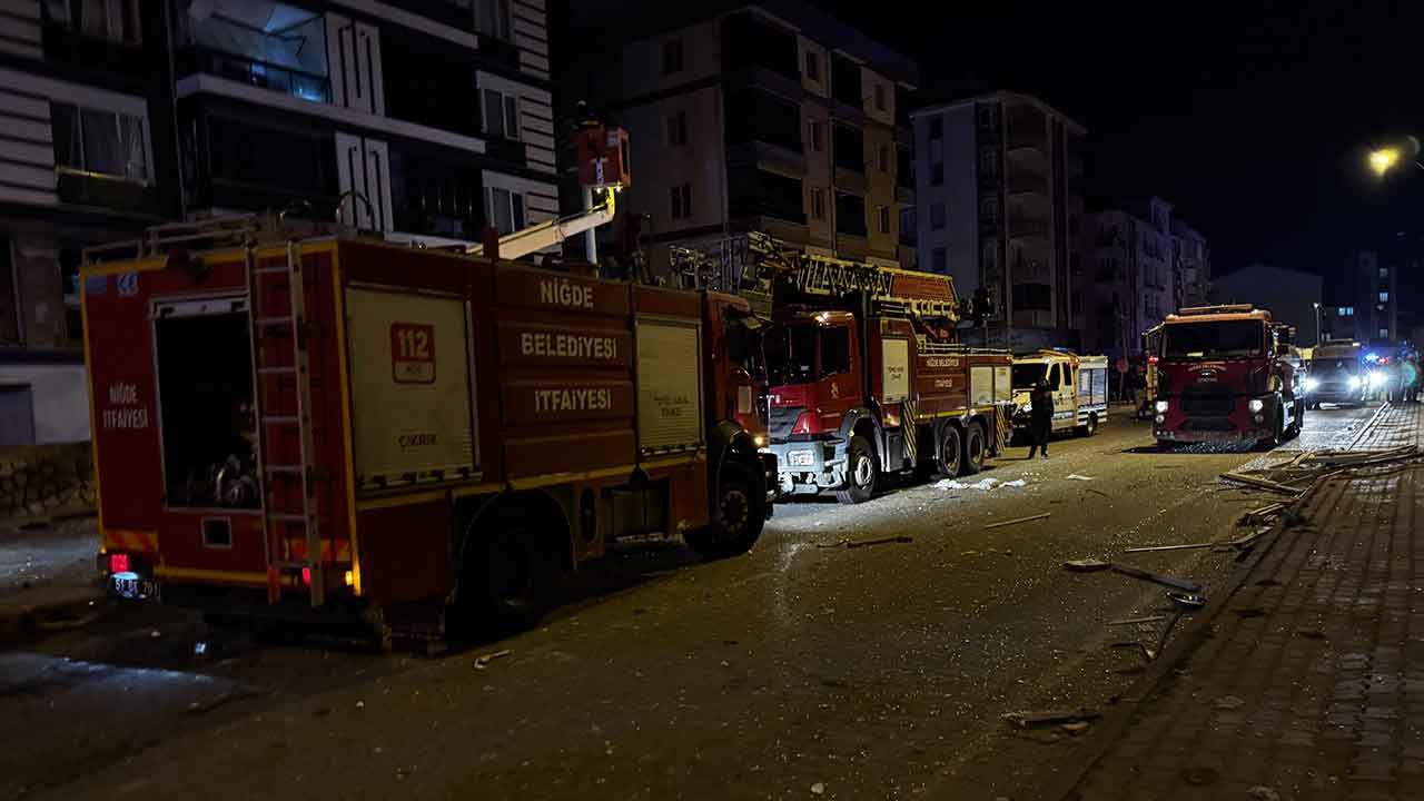 Niğde'de korkutan patlama! Çok sayıda yaralı var