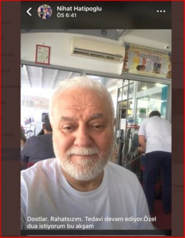 Nihat Hatipoğlu koronavirüse mi yakalandı? Açıklama yapıldı