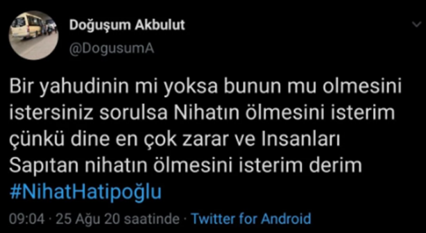Foto - Nihat Hatipoğlu'nun koronavirüse yakalandığı iddiası sonrası iğrenç yorumlar