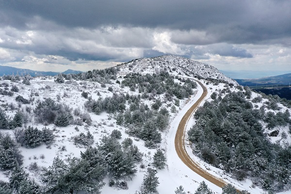 Foto - Nisan ayına 2 gün kala İzmir beyaza büründü