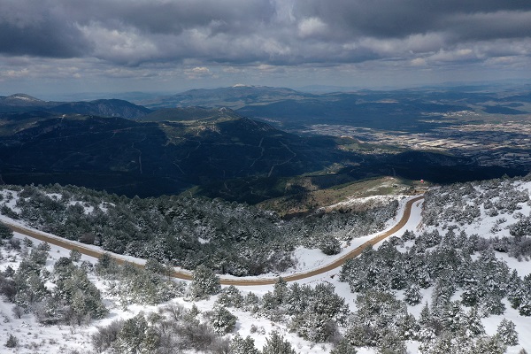 Foto - Nisan ayına 2 gün kala İzmir beyaza büründü