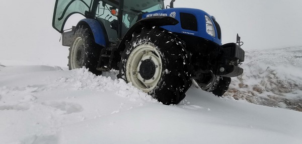 Foto - Nisan ayında yağan kar hayatı felç etti