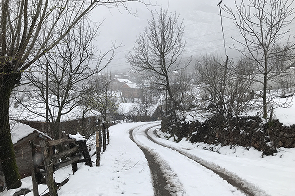 Foto - Nisanda kar sürprizi