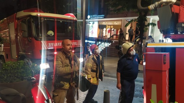 Nişantaşı'nda korku dolu anlar! Vatandaşlar sokağa döküldü