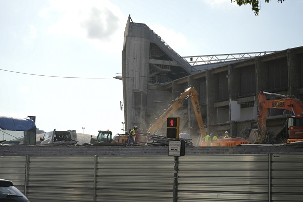 Foto - Nou Camp’ta yıkım çalışmaları başladı