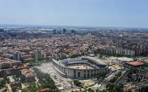 Foto - Nou Camp’ta yıkım çalışmaları başladı