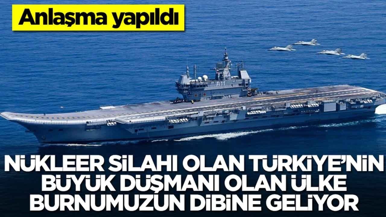 Nükleer silahı olan Türkiye'nin büyük düşmanı olan ülke burnumuzun dibine geliyor: Anlaşma yapıldı