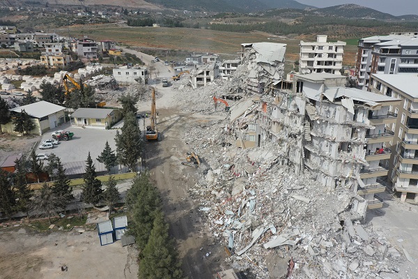 Foto - Nurdağı'nda binalar böyle yıkıldı