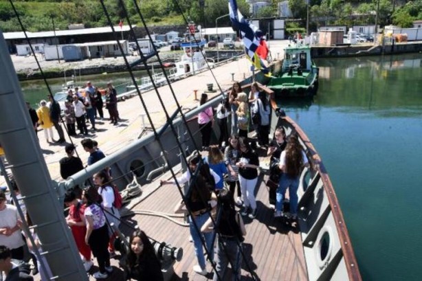 Foto - Nusret Müze Gemisi, Tekirdağ'da